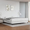vidaXL - Bedframe - kunstleer - wit - 200x200 - cm
