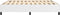 vidaXL - Bedframe - kunstleer - wit - 200x200 - cm