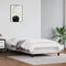 vidaXL - Bedframe - kunstleer - wit - 80x200 - cm
