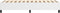 vidaXL - Bedframe - kunstleer - wit - 80x200 - cm