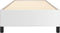 vidaXL - Bedframe - kunstleer - wit - 90x190 - cm
