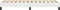 vidaXL - Bedframe - kunstleer - wit - 90x190 - cm
