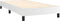 vidaXL - Bedframe - kunstleer - wit - 90x190 - cm