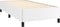 vidaXL - Bedframe - kunstleer - wit - 90x200 - cm