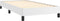 vidaXL - Bedframe - kunstleer - wit - 90x200 - cm