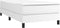 vidaXL - Bedframe - kunstleer - wit - 90x200 - cm