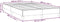 vidaXL - Bedframe - kunstleer - zwart - 120x200 - cm