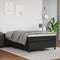 vidaXL - Bedframe - kunstleer - zwart - 120x200 - cm