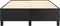 vidaXL - Bedframe - kunstleer - zwart - 120x200 - cm