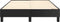 vidaXL - Bedframe - kunstleer - zwart - 120x200 - cm
