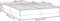 vidaXL - Bedframe - kunstleer - zwart - 140x190 - cm