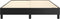 vidaXL - Bedframe - kunstleer - zwart - 140x190 - cm