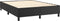 vidaXL - Bedframe - kunstleer - zwart - 140x190 - cm