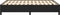 vidaXL - Bedframe - kunstleer - zwart - 140x190 - cm