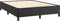 vidaXL - Bedframe - kunstleer - zwart - 140x190 - cm