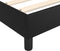 vidaXL - Bedframe - kunstleer - zwart - 140x190 - cm