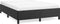 vidaXL - Bedframe - kunstleer - zwart - 140x200 - cm