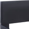 vidaXL - Bedframe - kunstleer - zwart - 140x200 - cm