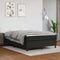 vidaXL - Bedframe - kunstleer - zwart - 140x200 - cm