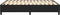 vidaXL - Bedframe - kunstleer - zwart - 140x200 - cm