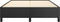 vidaXL - Bedframe - kunstleer - zwart - 140x200 - cm