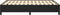 vidaXL - Bedframe - kunstleer - zwart - 140x200 - cm