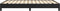 vidaXL - Bedframe - kunstleer - zwart - 140x200 - cm