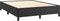 vidaXL - Bedframe - kunstleer - zwart - 140x200 - cm