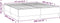 vidaXL - Bedframe - kunstleer - zwart - 160x200 - cm