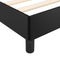 vidaXL - Bedframe - kunstleer - zwart - 160x200 - cm