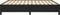 vidaXL - Bedframe - kunstleer - zwart - 160x200 - cm