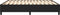 vidaXL - Bedframe - kunstleer - zwart - 160x200 - cm