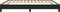 vidaXL - Bedframe - kunstleer - zwart - 160x200 - cm