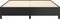 vidaXL - Bedframe - kunstleer - zwart - 160x200 - cm