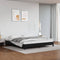 vidaXL - Bedframe - kunstleer - zwart - 180x200 - cm