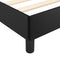 vidaXL - Bedframe - kunstleer - zwart - 180x200 - cm