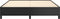 vidaXL - Bedframe - kunstleer - zwart - 180x200 - cm