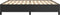 vidaXL - Bedframe - kunstleer - zwart - 200x200 - cm