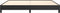 vidaXL - Bedframe - kunstleer - zwart - 200x200 - cm