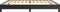 vidaXL - Bedframe - kunstleer - zwart - 200x200 - cm