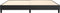 vidaXL - Bedframe - kunstleer - zwart - 200x200 - cm