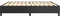 vidaXL - Bedframe - kunstleer - zwart - 200x200 - cm