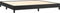 vidaXL - Bedframe - kunstleer - zwart - 200x200 - cm