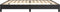 vidaXL - Bedframe - kunstleer - zwart - 200x200 - cm