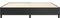vidaXL - Bedframe - kunstleer - zwart - 200x200 - cm