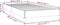 vidaXL - Bedframe - kunstleer - zwart - 80x200 - cm