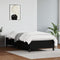 vidaXL - Bedframe - kunstleer - zwart - 80x200 - cm