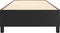 vidaXL - Bedframe - kunstleer - zwart - 80x200 - cm