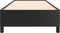 vidaXL - Bedframe - kunstleer - zwart - 80x200 - cm