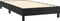 vidaXL - Bedframe - kunstleer - zwart - 80x200 - cm